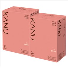 카누 돌체 라떼 커피믹스 48T(24T x 2개), 17.3g, 48개입, 1개