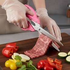 타나카 방산 시장 잘드는 가위, 1개, 분홍