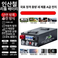 배터리 차량 밸런스 캠핑 적산계 밧데리 충전, 1개, 24v 300
