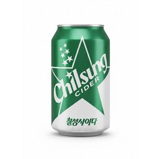 칠성사이다 탄산음료 업소용, 355ml, 12개