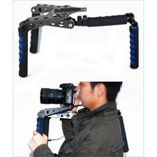 小牛蛙數位 手持肩托相機穩定器，肩扛減震設計，多功能數位穩定拍攝設備, 1個