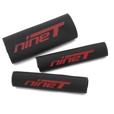 오토바이 리어 프론트 포크 프로텍터 충격 흡수 가드 랩 커버 스트레치 패브릭 적합, 1개, 7. red-a set