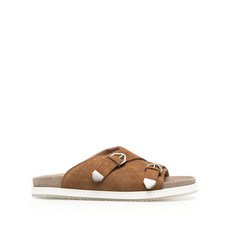 파우라 오픈 토 슬라이더 샌들