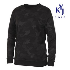 Kim Young Joo高爾夫男女通用軍事口袋大學T恤 KMSXTS92