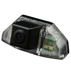 HD 자동차 밴 170° 광각 번호판 조명 후면 뷰 역방향 백업 카메라 주차 보조 시스템 혼다 핏 Se dan/CRV/Odyssey/Crosstour 호환