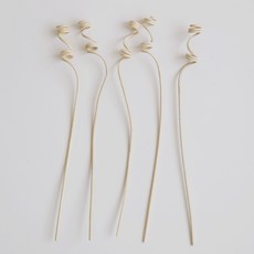 디퓨저 우드 조화꽃 리드 스틱, 1개, 더블트위스트 5개입