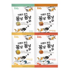 더캣츠 쿠키 꽁냥꽁냥 100g 4종 콤보, 2세트, 4가지맛