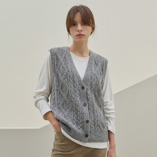 룸페커 RR샤티 보카시 니트 조끼 483372