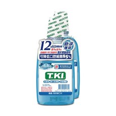 【T.KI】鐵齒勁涼漱口水1+1特惠組 (350ml/瓶) - 勁涼薄荷，專業藥師推薦, 1個