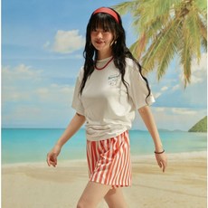 수영복 여성 허리밴딩 반바지WS2E301OR