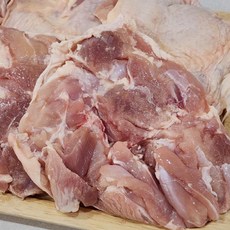 순살 닭다리살 2키로 냉동 닭고기 뼈제거 손질닭 브라질산, 1세트, 2kg