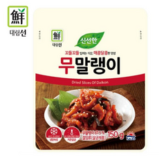 [푸른들마켓][사조]신선한 무말랭이 150g, 2개