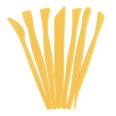 상세정보참조 학교 미술 준비물 플라스틱 지점토 공작칼세트 7P