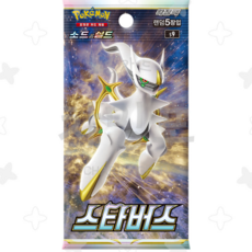 (국내배송) 포켓몬 카드 TCG 소드&실드 확장 스타버스, 1개, 팩