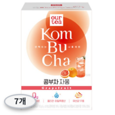 아워티 콤부차 자몽, 5g, 30개입, 7개