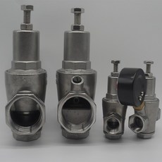 수압 감소 및 조절기 게이지가 스테인리스 DN15DN50 있는 밸브 304 압력 스틸 릴리프, 없음, 5) DN20 - without P.gauge