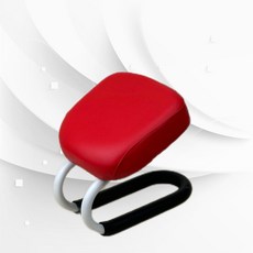 든든커머스 무릎의자 스톨의자 학생의자 기도의자, 1개, 2번 레드+미끄럼 방지 커버