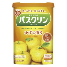 바스크린 입욕제 유자 향, 600g, 1개