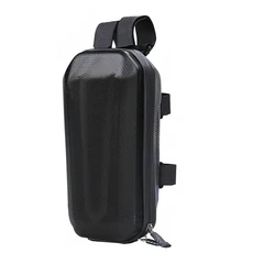 서쪽 자전거 3L BicycleTube 가방 MTB 도로 자전거 삼각형 가방 방수 반사 사이클링 프레임 앞 가방 자전거, 01 검정색