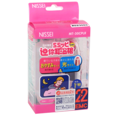 NISSEI 日本精密 紅外線迷你耳溫槍 粉色+耳套, 3組