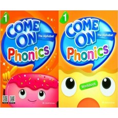 Come On Phonics 1 교재+워크북 세트(전2권) With QR, 페이퍼백, NE Build&Grow