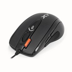 雙飛燕 奧斯卡光學火力王滑鼠 X-718BK 內置16K記憶體 6檔DPI變速