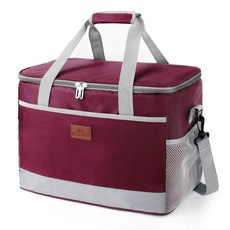 랑고 위트 보온보냉가방 25L, 레드, 1개
