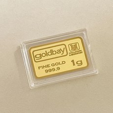 [골드베이미니] 순금 1g 미니골드바 콩알금 땅콩금 24K 999.9