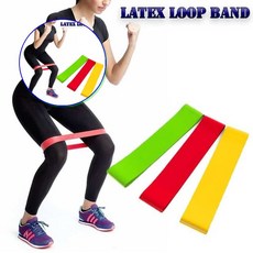 쌍문상회 지금 필요한 라텍스 실내운동 하체운동 스쿼트 운동밴드 밴드 라텍스밴드 튜빙밴드 스트레칭밴드 운동기구 31872EA, 노랑