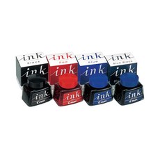 파이롯트 INK-30 만년필 병잉크 [30ml/4칼라], 1개, 레드