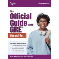 (영문도서) The Official Guide to the GRE Test Fourth Edition Hardcover, McGraw-Hill Companies, English, 9781266795640