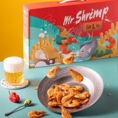 興義軒 大尾蝦酥禮盒組10入組－酥脆口感 獨立包裝 年節送禮首選, 1個