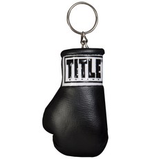 타이틀 복싱글러브 열쇠고리, 블랙