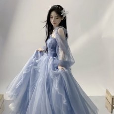 仙氣晚禮服裙 演出服 學生 18歲成人禮 藝考 森系 主持