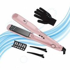 MiroPure 판 고데기 1.5인치 플랫 아이언 헤어 스트레이트너 30초 빠른 가열 DX