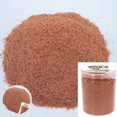 [팔마누] 어린이미술재료 미술수업재료 유아미술재료 컬러톱밥 오렌지브라운