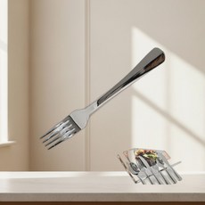 스텐 디저트 케이크 과일 파스타 레스토랑 카페 식당용 양식기 포크