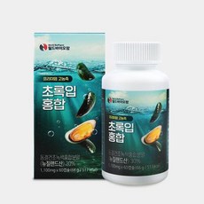프리미엄 고농축 초록입홍합, 1개, 60정