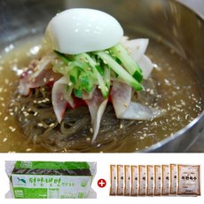 간편 평양냉면 사리 육수 10인분 세트 물냉면 업소용, 1개, 1g