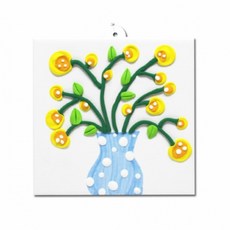 클레이 꽃 화병 액자 5인 만들기 교구 재료 (Araium), 클레이 꽃 화병 액자 5인 만들기 교구 재료 (Arai