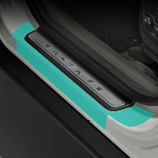 싼타페 MX5 PPF 보호 필름 기스방지, 1개, 도어스텝 4P_카본