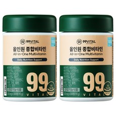 99바이탈 올인원 종합비타민, 2개, 300정