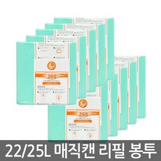 매직캔 정품리필봉투 280그린 (27리터용) 280R10G, 10개