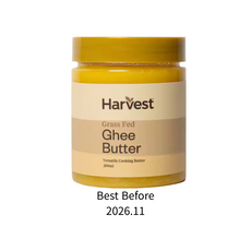 뉴질랜드 하비스트 100% 목초사육 그래스패드 프리미엄 기버터 하베스트 Harvest Ghee butter 방탄커피 키토제틱 저탄고지, 1개, 250g