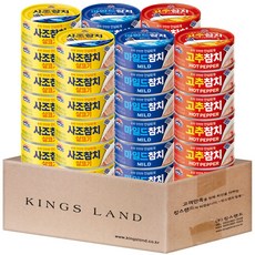 사조 참치150g (살코기12+마일드12+고추12), 1세트, 150g