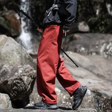 工裝三合一可脫卸抓絨內膽沖鋒褲 男女同款運動戶外三防工裝長褲 男休閒褲 保暖加絨長褲