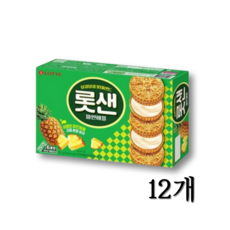롯데샌드 파인애플 315g 12입, 1개