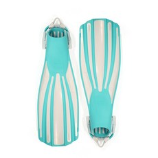 Fourth Element Rec Fin 休閒潛水蛙鞋 (兩色), Aqua/White 綠/白,R