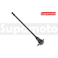 Supamoto 旗桿 鋁合金 通用 改裝 旗桿座 天線 車隊 出遊, 1個, 螺絲固定款