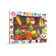 風車圖書 FOOD超人 水果百匯切切樂-大盒